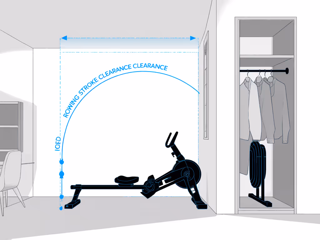 storage_envelope_diagram_showing_rail_swing_arc_and_folded_depth_measurements